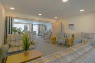 Woodbine Manor Care Home in Bognor Regis living room