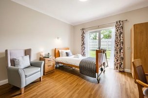 Buckingham Lodge, bedroom
