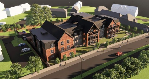 Wain House, Westgate on Sea, exterior