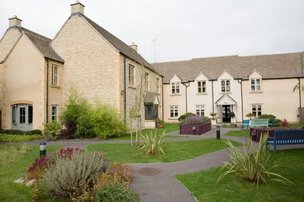 Jubilee Lodge in Cheltenham - Front of home