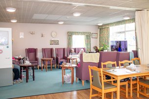 Cartref Care Home - Lounge and Dining Area