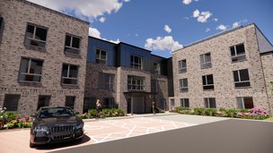 Harpenden Springs, Hertfordshire, car park 