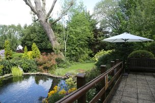 Green Trees Care Home in Barnet garden