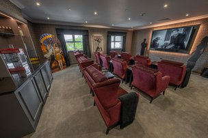 Greenholme House, Ilkley, cinema room