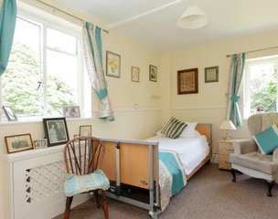 Robertson Nursing Home, Hurtmore, bedroom