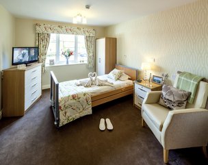 Abbey Court Care Home Cannock Bedroom