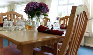 Abbey House,Bexhill-on-Sea, dining