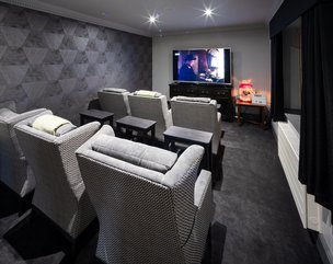Acer House Residential Care Home Weston Super Mare cinema room
