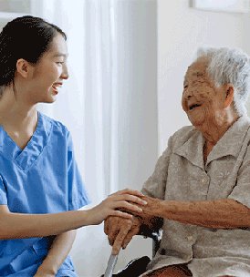 Chinite Live In Care, Darlington, carer and client