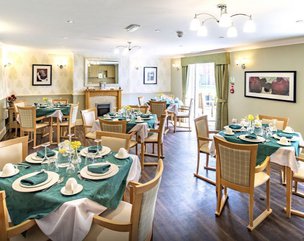 Aire View Care Home Leeds dining room