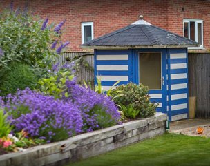 Aire View Care Home Leeds beach hut