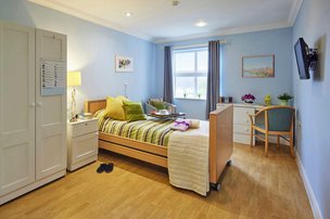 Albany Lodge Nursing Home bedroom