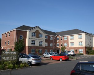 Alder House Care Home Nottingham exterior front