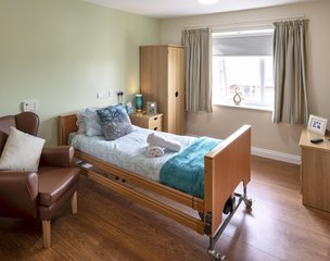 Alma Court Care Home Cannock bedroom