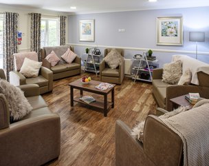 Alma Court Care Home Cannock lounge