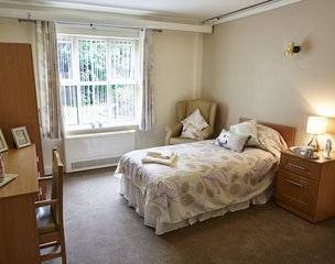 Amarna House Care Home York bedroom