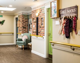Armstrong House, Gateshead, communal areas