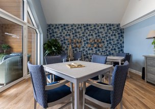 Portsdown View, part of the Connaught Care Collection, dining table 
