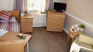 Averill House in Manchester, bedroom
