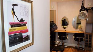 Averill House in Manchester, salon