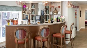 Avonbourne Care Centre, Old Sarum, bar area 