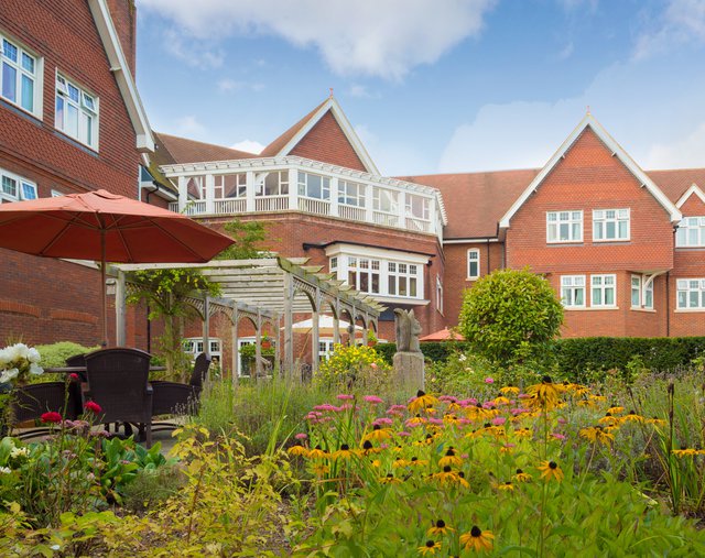 Bagshot Gardens Care Home, Surrey, exterior