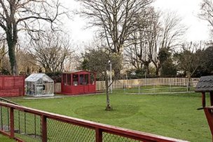 Balcarres in Dundee, back garden