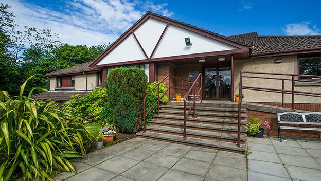 Balfarg in Glenrothes, front entrance