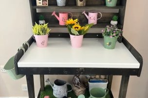 Ballumbie Court in Dundee, coffee station