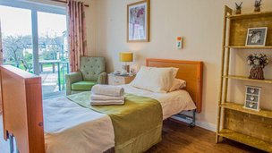 Balnacarron Care Home in St Andrews, bedroom