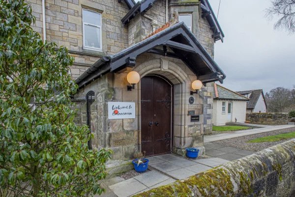 Balnacarron Care Home in St Andrews, front entrance
