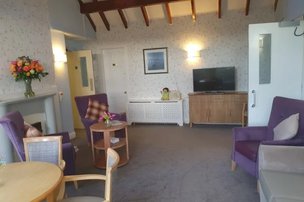 Balnacarron Care Home in St Andrews, lounge
