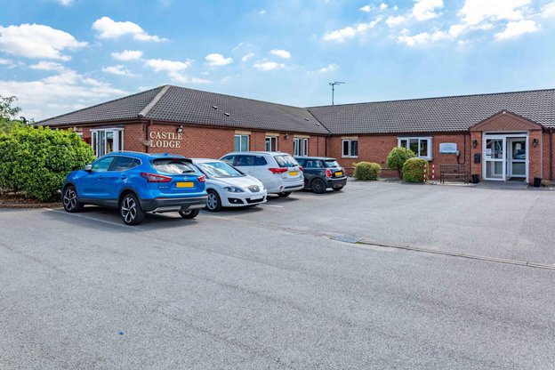 Castle Lodge Independent Hospital, Sutton, exterior of home  