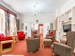 Mill Court Care Home in Guildford, sitting lounge