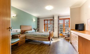 River Brook Care Home, Birmingham, bedroom