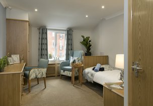 Bedroom of Dalton Lodge in Walthamstow