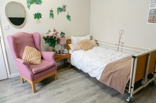 Manor Lodge in Harrow, resident bedroom 