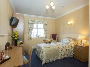 Bedroom in Hall Park Care Home