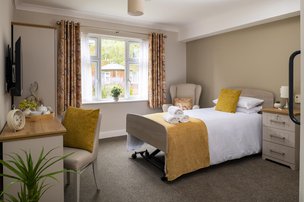 Wing View Care Centre in Wing, Bedroom 