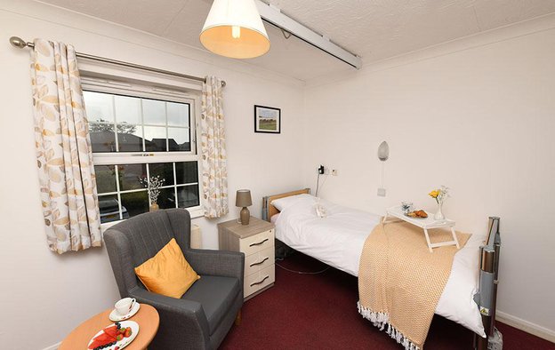 Muscliff Nursing Home in Bournemouth, Bedroom