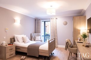Bedroom at Chestnut Manor