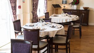 Berry Hill Park in Mansfield. dining room