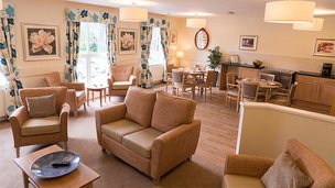 Berry Hill Park in Mansfield. living room