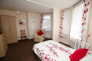 Beulah Lodge Rest Home, Tunbridge Wells. Bedroom. 