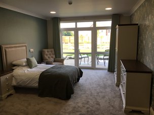 Beverley Parklands Care Home Bedroom