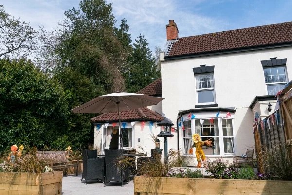 Brandon House Nursing Home in Coventry, front entance