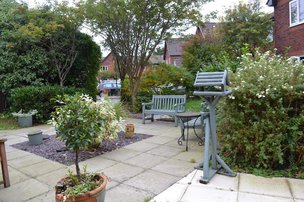 Burrswood Care Home, garden area 