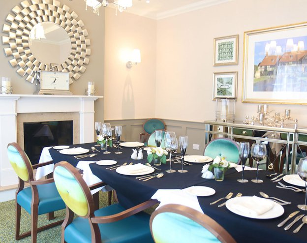 Camberley Heights Care Home, Surrey, private dining
