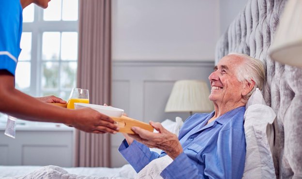 AG Care Services nationwide, carer serving client