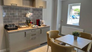 Capwell Grange, kitchenette area 